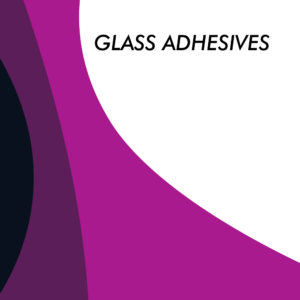 Glass adhesives