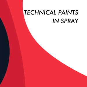 Technical paints in spray