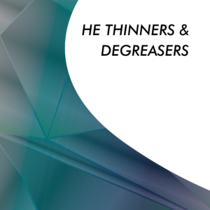 HE thinners and degreasers