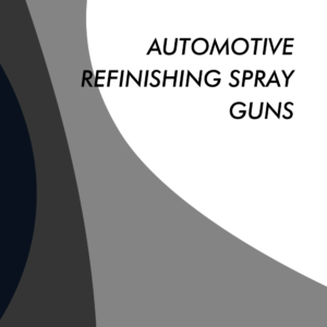 Automotive refinishing spray guns