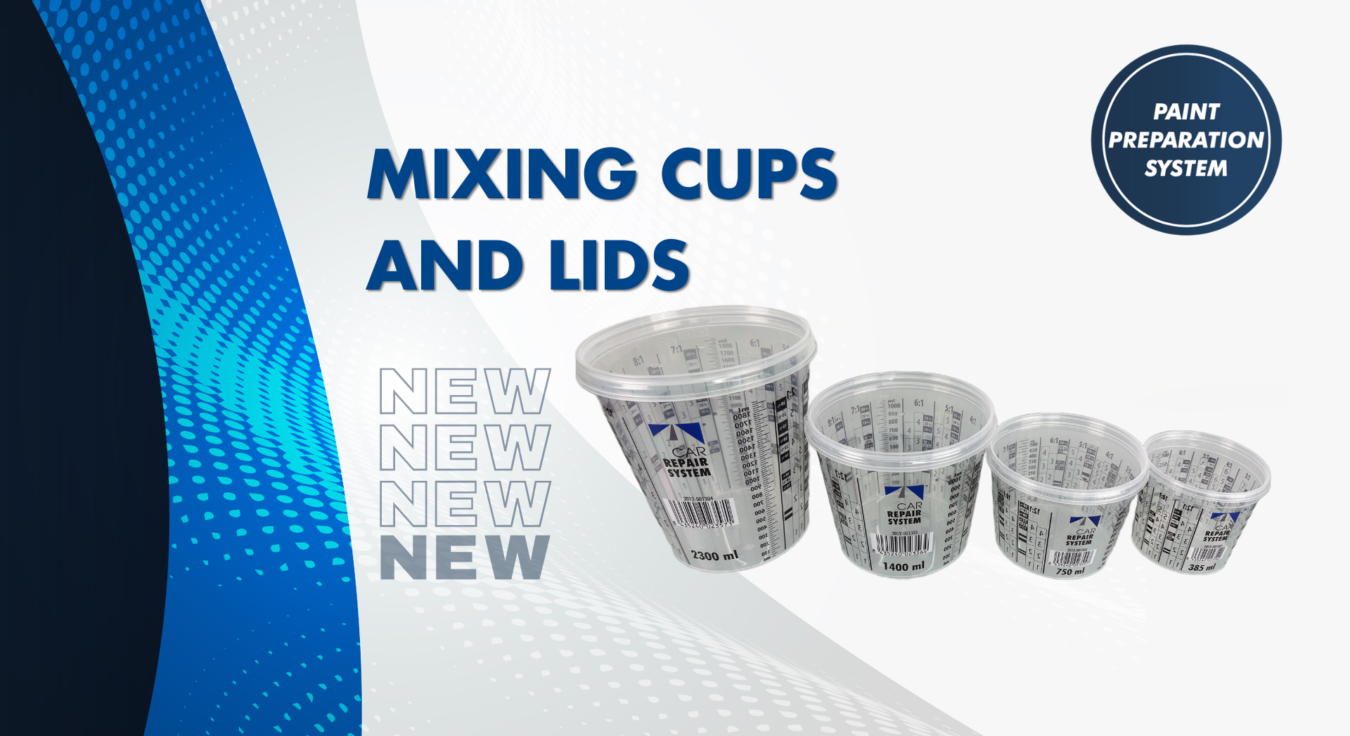 Mixing cup, 2300 ml 